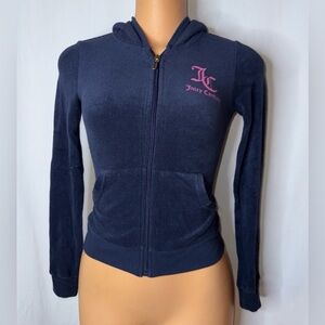 Juicy Couture Navy Blue Hoodie